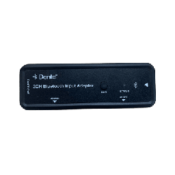 Extensor de Audio Dante® 2CH Bluetooth Input Adapter | Entrada Bluetooth 2 Canales | Salida Dante® Digital | Latencia Configurable 1-5 ms | Compatible HDMI 1.4 | HDCP 1.4 | PoE IEEE802.3af | Distancia de Transmisión 100 m