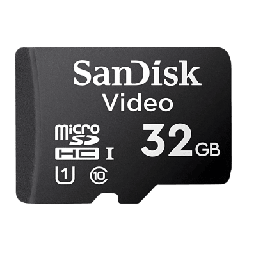 Memoria microSD SanDisk 32GB / Alta Resistencia / Videovigilancia / Clase 10