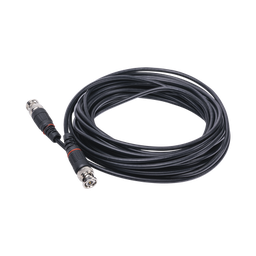 Cable Coaxial Armado con Conector BNC (Video) / Longitud de 8 mts / Optimizado para Cámaras 4K / Uso en Interior
