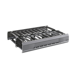 Organizador de Cables Horizontal CableTek, Doble (Frontal y Posterior), Para Rack de 19in, 2 UR