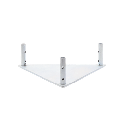 Base Triangular para Tramo STZ45 Galvanizado Electrolítico.