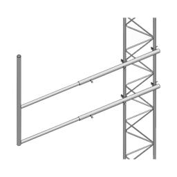 Brazo tipo F para torre STZ35 (Electrolítico).