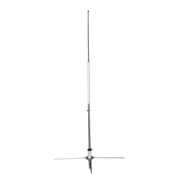 Antena base VHF, omnidireccional, rango de frecuencia 144 - 174 MHz