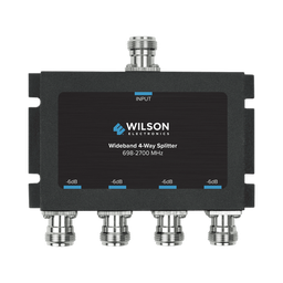Divisor de 4 salidas, 50 Ohm, 700-2700MHz conector N-Hembra