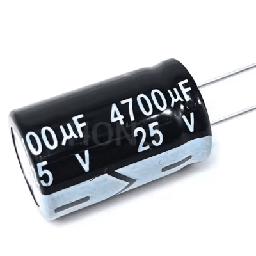 Capacitor Electrolítico 4700 µF 25 V