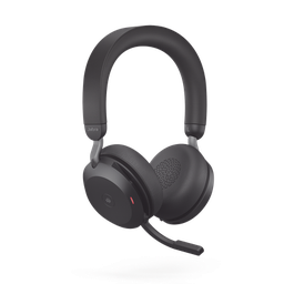 Jabra Evolve2 75, Auricular stereo versión MS con cancelación de ruido activa, dongle USB-A indicador de ocupado (Busylight)(27599-999-999)