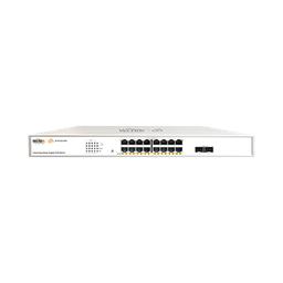 Switch Administrable PoE / 16 puertos PoE af/at Gigabit / 2 x SFP Gigabit / Administración Cloud Gratuita / Presupuesto 240 W