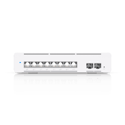 USW Pro XG 8 PoE Switch PoE++ Capa 3 Etherlighting™ de 8 Puertos 10GbE (Todos PoE++) y 2 Puertos SFP+ con Disponibilidad PoE de 155W