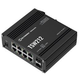 Switch Industrial Administrable L2, 8 puertos GE + 2 SFP, Soporta Profinet