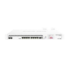 CoreCloud Router Mikrotik, CPU 36 Núcleos, 8 puertos Gigabit, 2 puertos SFP+