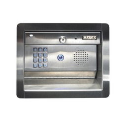 Access PLUS DKS / Atienda la puerta aún sin estar en casa! / Interfon telefónico / 27 números celulares / Control de acceso / 2 puertas / Lineas A/D