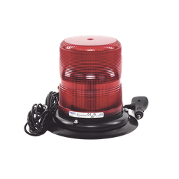 Baliza LED color rojo con montaje magnético de succión de 7 de altura