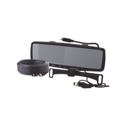 Sistema alámbrico de reversa con cámara y monitor de 4.3 pulgadas, Incluye cámara para placa de 170°
