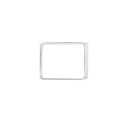 Bisel cromado con empaque para luces Quadraflare 9X7
