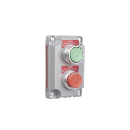 Cubierta para Estación de Control con 2 Botones Pulsadores de Arranque y Paro.