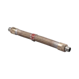 Cople Flexible Trenzado de Bronce de 1/2 x 12.