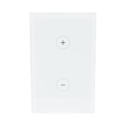 (ZWAVE) Dimmer panel táctil touch inalámbrico Zwave Plus. Compatible con Hubitat HC8, Álula M2M, otros