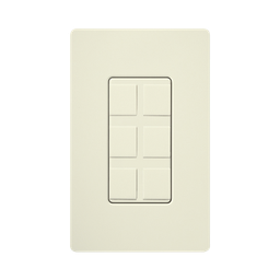 Caja de pared para varios contactos de red o tel, 6 mini espacios