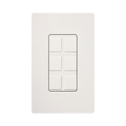 Caja de pared para contactos varios, 6 mini espacios.