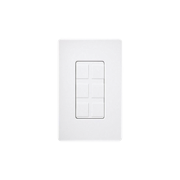Caja de pared para contactos varios, 6 mini espacios.