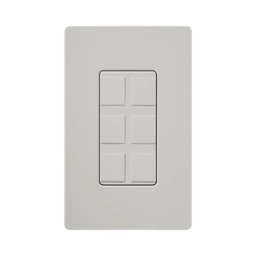 Caja de pared para varios contactos de red o tel, 6 mini espacios