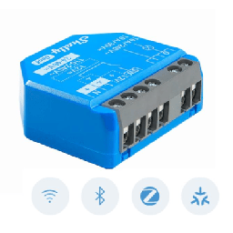 Relevador inalámbrico inteligente 16A, 110-240 V / 1 salida de contacto seco / compatible con asistente de voz Alexa, Google Home / Wifi 2.4