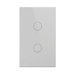 (ZigBee) Apagador switch inalámbrico ZigBee . Cable Neutro Opcional, control de 2 regresos de carga, 110V