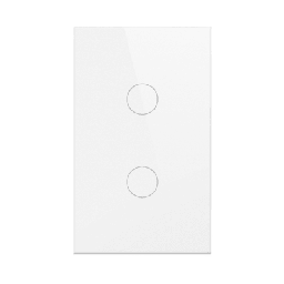 (ZigBee) Apagador switch inalámbrico ZigBee, control de 2 regresos de carga, 110V