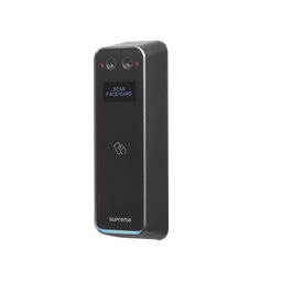 Lector Biométrico Facial (BEW3) / lector de tarjetas Prox EM, mifare, Tarjetas Virtuales por Bluetooth / con protección IP67, IK08