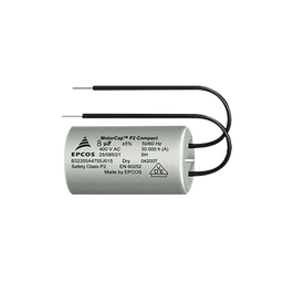 CAPACITOR DE ARRANQUE DE 8uF, 400V CON CABLES PARA BARRERA SERIE 615