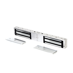 Chapa magnética de 1200 Lbs /Para Puertas Dobles/ Interior/ LED / Sensor Bloqueo