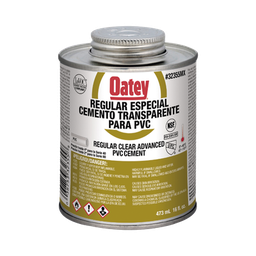 Pegamento / Cemento Claro de 473 ml para Tubo Conduit PVC Pesado.